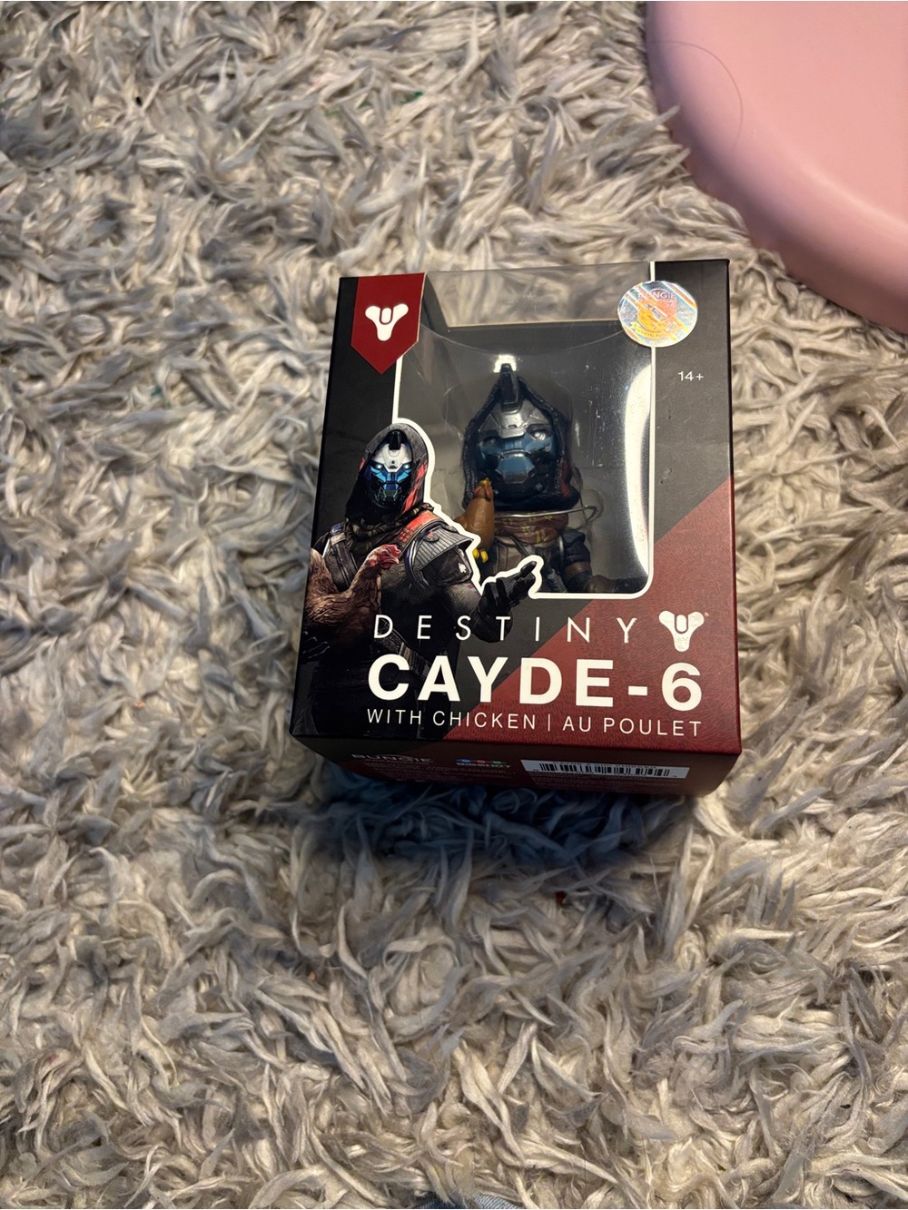 Destiny 2 Cayde-6 with Chicken 4" Vinyl Figure -2017 Exclusive Brand New In Box